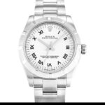 Rolex Lady Oyster Perpetual 177210 Automatic White Roman Numeral Dial 1:1 Super Clone