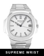 Patek Philippe Nautilus 5711/1A Automatic White Baton Dial 1:1 Super Clone