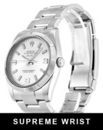 Rolex Air-king 114210 Automatic Silver Quarter Arabic Dial 1:1 Super Clone - Image 3