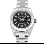 Rolex Lady Oyster Perpetual 176200 Automatic Black Quarter Arabic Dial 1:1 Super Clone