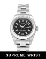 Rolex Lady Oyster Perpetual 176200 Automatic Black Quarter Arabic Dial 1:1 Super Clone
