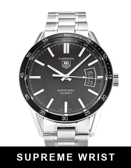 Tag Heuer Carrera WV211M.BA0787 Automatic Black Baton Dial 1:1 Super Clone