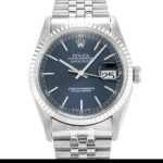 Rolex Datejust 16234 Automatic Blue Baton Dial 1:1 Super Clone