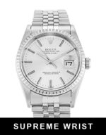 Rolex Datejust 16220 Automatic Silver Baton Dial 1:1 Super Clone