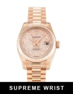 Rolex Datejust Lady 179175 Automatic Rose Gold Diamond (Jubilee) Dial 1:1 Super Clone