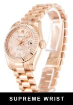 Rolex Datejust Lady 179175 Automatic Rose Gold Diamond (Jubilee) Dial 1:1 Super Clone - Image 2
