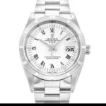 Rolex Oyster Perpetual Date 15210 Automatic White Roman Numeral Dial 1:1 Super Clone
