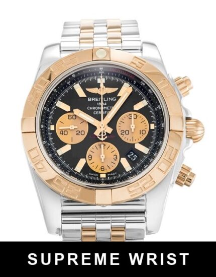 Breitling Chronomat 44 CB0110 Quartz Black Baton Dial 1:1 Super Clone