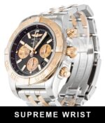 Breitling Chronomat 44 CB0110 Quartz Black Baton Dial 1:1 Super Clone - Image 2