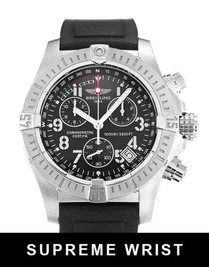 Breitling Avenger Seawolf A73390 Quartz Black Arabic Dial 1:1 Super Clone