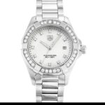 Tag Heuer Aquaracer WAY1414.BA0920 Quartz Mother Of Pearl - Silver Diamond Dial 1:1 Super Clone
