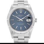 Rolex Oyster Perpetual Date 15210 Automatic Blue Baton Dial 1:1 Super Clone