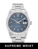 Rolex Oyster Perpetual Date 15210 Automatic Blue Baton Dial 1:1 Super Clone