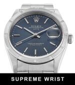 Rolex Oyster Perpetual Date 15210 Automatic Blue Baton Dial 1:1 Super Clone - Image 4