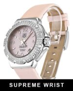 Tag Heuer Formula 1 Sparkling WAC1216.FC6220 Quartz Mother Of Pearl - Pink Quarter Arabic Dial 1:1 Super Clone - Image 2