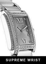 Patek Philippe Twenty-4 4908/310G Quartz Grey Diamond Dial 1:1 Super Clone - Image 4
