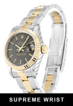 Rolex Datejust Lady 69173 Automatic Black Baton Dial 1:1 Super Clone - Image 2