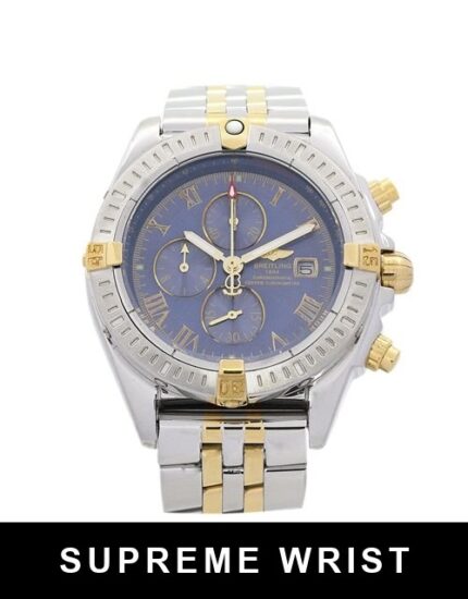 Breitling Chronomat Evolution B13356 Quartz Blue Baton Dial 1:1 Super Clone