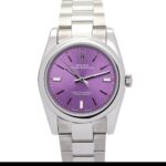 Rolex Lady Oyster Perpetual 177200 Automatic Purple Dial 1:1 Super Clone