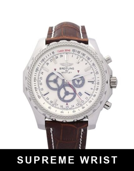 Breitling Bentley Gt A13362 Automatic White Dial 1:1 Super Clone