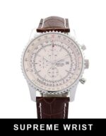 Breitling Navitimer World A24322 Quartz White Dial 1:1 Super Clone (2)