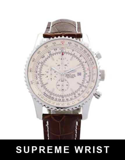 Breitling Navitimer World A24322 Quartz White Dial 1:1 Super Clone (2)