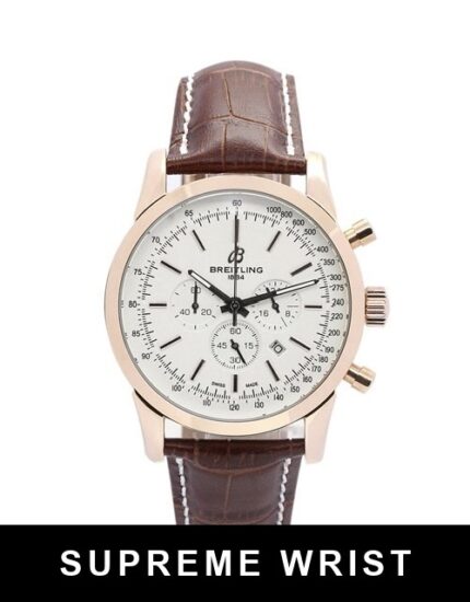 Breitling Transocean Chronograph RB0152 Quartz White Dial 1:1 Super Clone