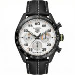 TAG Heuer Carrera Chronograph 44 MM Leather Strap