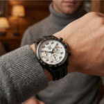 TAG Heuer Carrera Chronograph 44 MM Leather Strap - Image 4