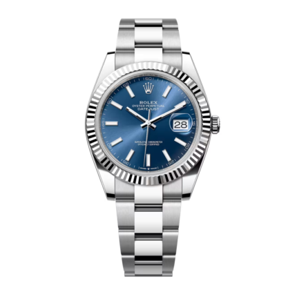 Rolex Datejust Blue Dial Oyster Bracelet 41mm 126334