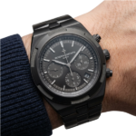 Vacheron Constantin Overseas Chronograph Watch 42.5 MM Black Dial - Image 4