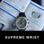 Rolex Cosmograph Daytona Eye of The Tiger Replica Watch Custom Moissanite Baguette Diamonds 1:1 Super Clone