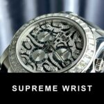 Rolex Cosmograph Daytona Eye of The Tiger Replica Watch Custom Moissanite Baguette Diamonds 1:1 Super Clone - Image 4