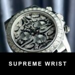 Rolex Cosmograph Daytona Eye of The Tiger Replica Watch Custom Moissanite Baguette Diamonds 1:1 Super Clone - Image 5