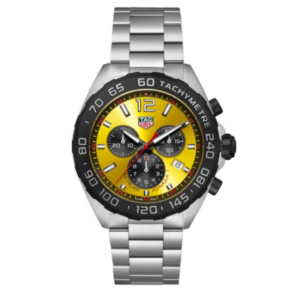 TAG Heuer Formula 1 Chronograph 43 MM Yellow Dial