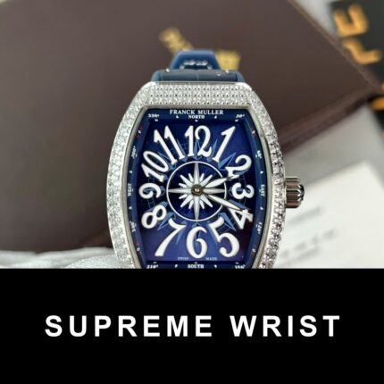 Franck Muller V32 Replica Watch Blue Dial ABF Factory 1:1 Super Clone