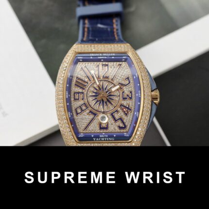 Franck Muller V45 Replica Watch Blue Dial ABF Factory 1:1 Super Clone