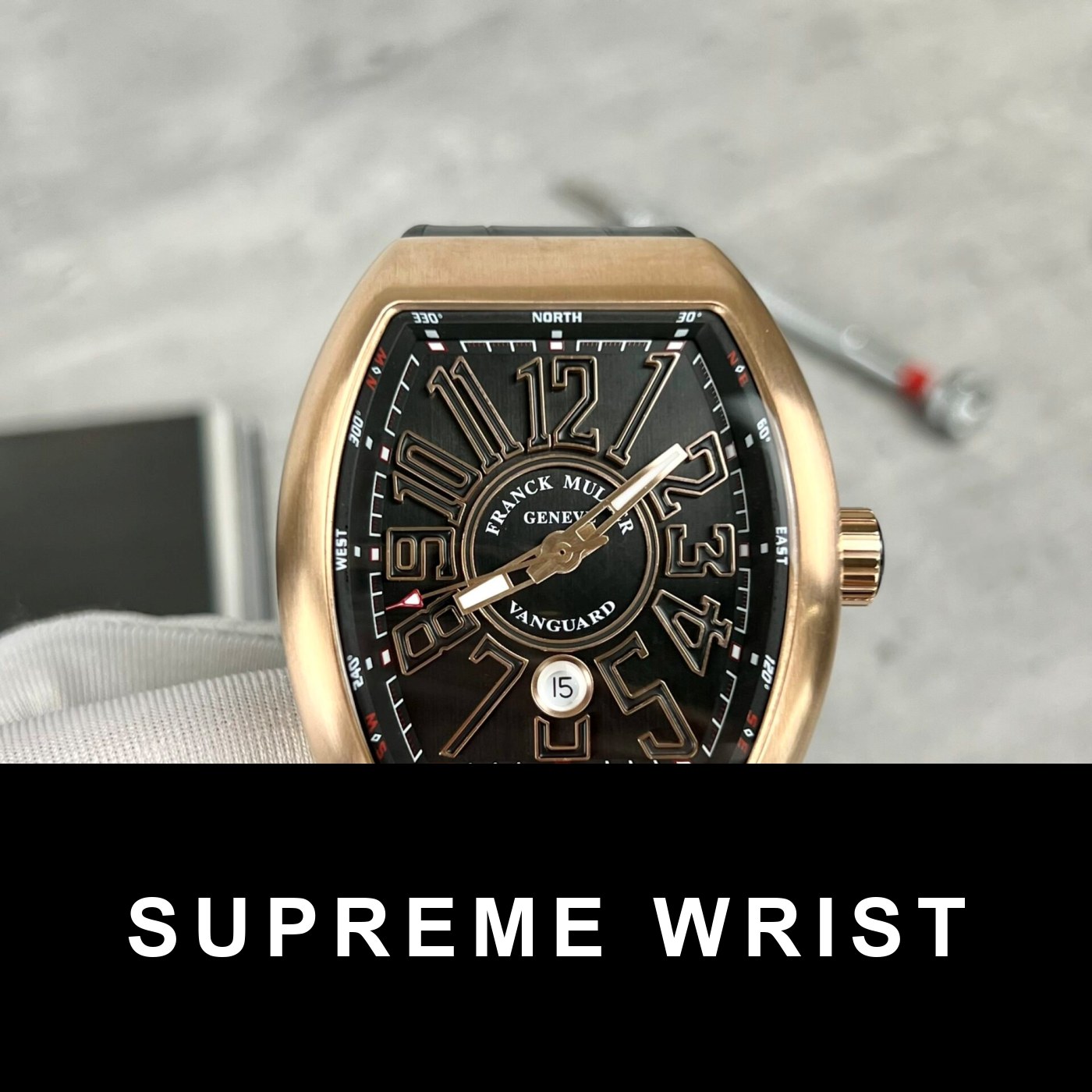 franck-muller-v45-rose-gold-replica-watch-black-dial-2685.jpg Franck Muller V45 Rose Gold Replica Watch Black Dial AB Factory 1:1 Super Clone - Image 1