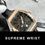 Franck Muller V45 Rose Gold Replica Watch Black Dial AB Factory 1:1 Super Clone - Image 2
