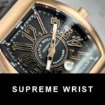 Franck Muller V45 Rose Gold Replica Watch Black Dial AB Factory 1:1 Super Clone - Image 4