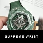 Hublot Best Replica Watch Big Bang Sang Bleu II Green Ceramic BBF 1:1 Super Clone - Image 4