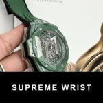 Hublot Best Replica Watch Big Bang Sang Bleu II Green Ceramic BBF 1:1 Super Clone - Image 6
