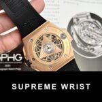 Hublot Best Replica Watch Big Bang Sang Bleu II King Gold White Dial BBF 1:1 Super Clone - Image 9