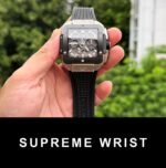 Hublot Best Replica Watch Big Bang Square Titanium Rubber Strap BBF Factory 1:1 Super Clone