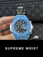 Hublot Best Replica Watch Big Bang Unico Ceramic Sky Blue BBF Factory 1:1 Super Clone - Image 3