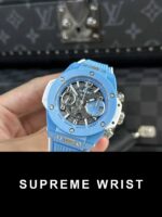 Hublot Best Replica Watch Big Bang Unico Ceramic Sky Blue BBF Factory 1:1 Super Clone - Image 4