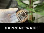 Hublot Best Replica Watch Square Bang King Gold Custom Moissanite Diamonds BBF 1:1 Super Clone - Image 3