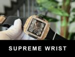 Hublot Best Replica Watch Square Bang King Gold Custom Moissanite Diamonds BBF 1:1 Super Clone - Image 5