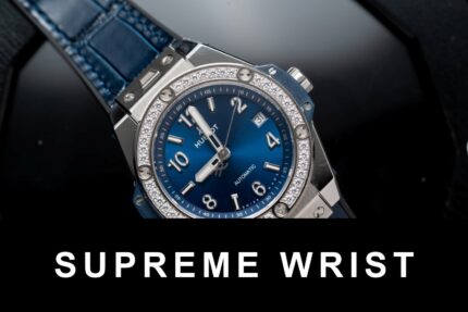 Hublot Big Bang One Click Replica Watch Blue Dial 1:1 Super Clone