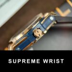 Hublot Big Bang One Click Replica Watch Blue Dial With Moissanite Diamond 1:1 Super Clone - Image 6